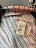 Madison Marcus 100% Polyester Stripes Teal Casual Dress Size S - photo 7