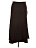 Versailles Solid Brown Casual Skirt Size 14 - photo 1