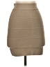 BCBGMAXAZRIA Solid Tan Casual Skirt Size XS - photo 1