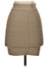 BCBGMAXAZRIA Solid Tan Casual Skirt Size XS - photo 2