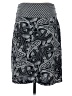 Faded Glory Paisley Gray Casual Skirt Size S - photo 1