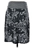 Faded Glory Paisley Gray Casual Skirt Size S - photo 2