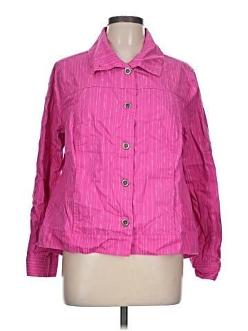 DG^2 by Diane Gilman Long Sleeve Button-Down Shirt (view 1)