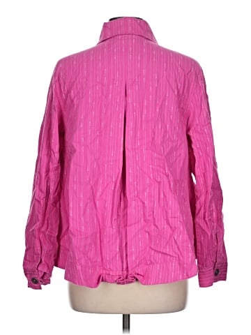 DG^2 by Diane Gilman Long Sleeve Button-Down Shirt (view 2)
