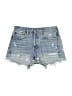 AGOLDE 100% Cotton Blue Denim Shorts Size 27 waist - photo 1