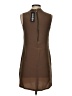 Naven Solid Brown Casual Dress Size 0 - photo 2
