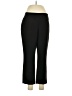 Investments Solid Black Dress Pants Size 8 - photo 1