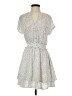 Sienna Sky 100% Polyester Polka Dots Gray Casual Dress Size S - photo 1