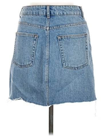 Topshop Denim Skirt (view 2)