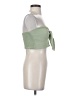 Shein 100% Polyester Green Sleeveless Top Size 2 - photo 4