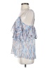 Miss Me 100% Polyester Blue Sleeveless Blouse Size S - photo 5