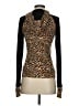 Bebe Animal Print Gold Jacket Size S - photo 2