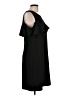 Roz & Ali Solid Black Cocktail Dress Size 10 - photo 4
