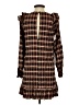 Zara Plaid Brown Casual Dress Size S - photo 2