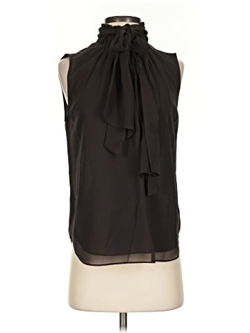 FRAME Sleeveless Silk Top (view 1)