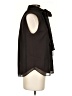 FRAME 100% Silk Black Sleeveless Silk Top Size XS - photo 4