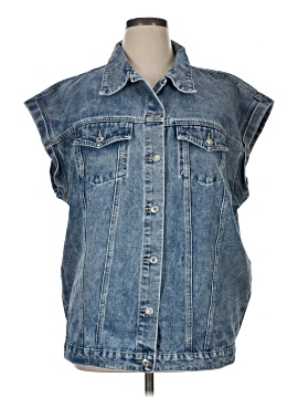 Unbranded Denim Vest (view 1)