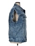 Unbranded Blue Denim Vest Size XL - photo 4