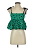 Zara Green Sleeveless Blouse Size S - photo 1
