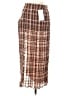 Zara Plaid Brown Casual Skirt Size S - photo 2
