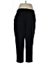 Lands' End Solid Black Active Pants Size L (petite) - photo 2