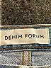 Denim Forum 100% Cotton Blue Denim Shorts Size 26 waist - photo 3