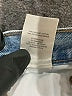 Denim Forum 100% Cotton Blue Denim Shorts Size 26 waist - photo 5