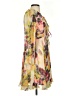 o.p.t 100% Polyester Print Yellow Casual Dress Size XS - photo 4
