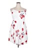 Old Navy 100% Rayon Hearts White Casual Dress Size XXL - photo 1
