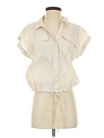 Ann Taylor LOFT Sleeveless Button-Down Shirt (view 1)