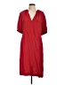 Lewit 100% Viscose Solid Red Casual Dress Size 12 - photo 1