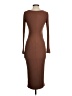 Dynamite Brown Casual Dress Size XS - photo 2