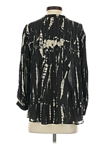Parker 3/4 Sleeve Silk Top (view 2)