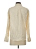 Everlane 100% Cotton Houndstooth Ivory Long Sleeve Blouse Size 2 - photo 2