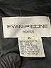 Evan Picone 100% Polyester Black Cocktail Dress Size 6 - photo 7