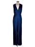 Abercrombie & Fitch 100% Polyester Blue Jumpsuit Size L (tall) - photo 1