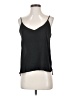 Lily White 100% Polyester Black Tank Top Size S - photo 1