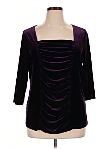 Roz & Ali 3/4 Sleeve T-Shirt (view 1)