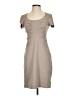 Max and Cleo Solid Gray Casual Dress Size 2 - photo 1