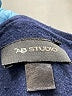 AB Studio Blue Short Sleeve Top Size M (estimated) - photo 7