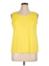 Ruby Rd. Yellow Sleeveless T-Shirt Size XL - photo 1