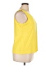 Ruby Rd. Yellow Sleeveless T-Shirt Size XL - photo 4