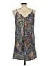 Unbranded Paisley Blue Cocktail Dress Size L - photo 2