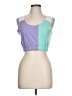 Shein 100% Polyester Purple Tank Top Size L - photo 1