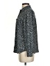 Ann Taylor LOFT Animal Print Blue Long Sleeve Blouse Size S (petite) - photo 5