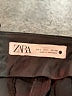 Zara 100% Polyurethane Black Dress Pants Size L - photo 7