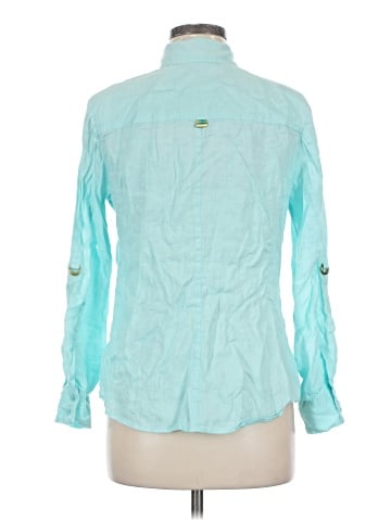 Dana Buchman Long Sleeve Button-Down Shirt (view 2)