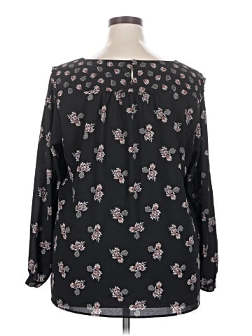 Ann Taylor LOFT Long Sleeve Blouse (view 2)