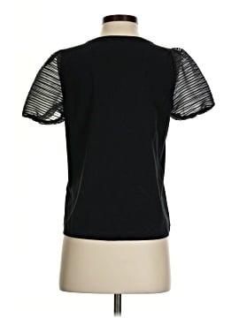 Madewell Striped Sheer-Sleeve Knit Top (view 2)