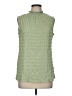 Fred David Green Sleeveless Blouse Size M - photo 1